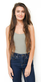 Ribbed Cotton Tank Top