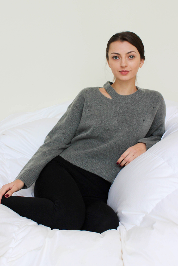 Shabby Pullover Knit Sweater