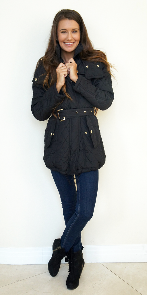 Quilted Puffer Coat