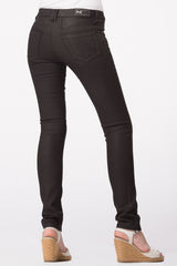 Coated Black Skinny Jeans