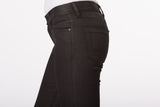 Coated Black Skinny Jeans
