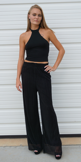 Shimmer Palazzo Pants