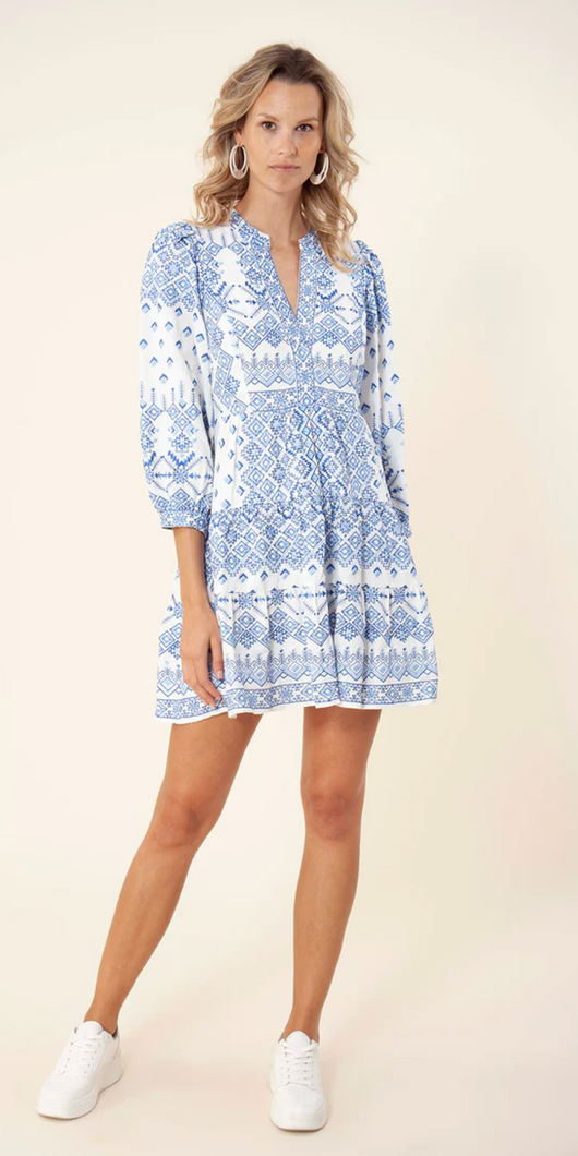 Clary Embroidered Dress