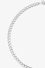 925 Sterling Silver Chain Necklace - Silver & 18K Gold Plated