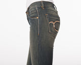 Faded Wash Bootcut Jeans