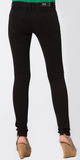 Black Soft Cotton Skinny Jeans