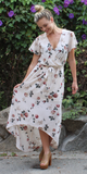 Floral Print Maxi Dress