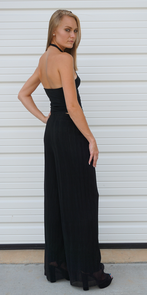 Shimmer Palazzo Pants